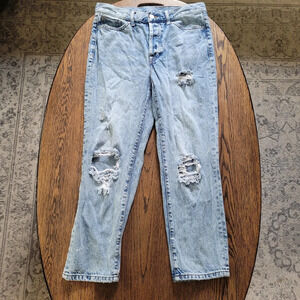 Simple Society Distressed Hi-Rise Jeans Size Women's 7/28